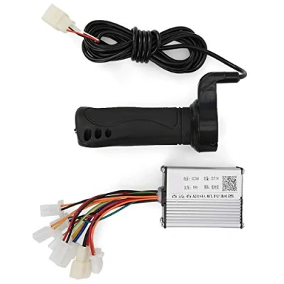 Imagen de Alomejor 24V 250W E Bike Scooter Controlador Cepillado Kit de Motor Manillar Conjunto Bicicleta eléctrica
