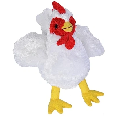 Imagen de Wild Republic Hug&#039;ems, Peluche gallina, 18 cm (18093)