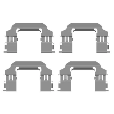 Imagen de TEXTAR 82557400 Kit de accesorios, pastillas frenos NISSAN: Patrol GR 5 SUV