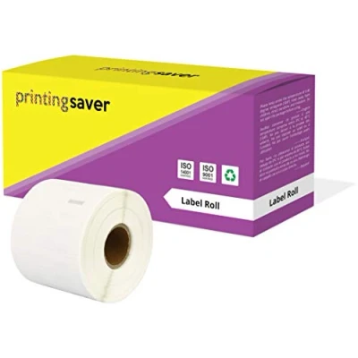 Imagen de Printing Saver 11351 11 x 54 mm Rollo de Joyería Etiquetas adhesivas (1500 por Rollo) compatibles para Dymo LabelWriter 310 320 330 4XL 400 450 Turbo/Twin Turbo/Duo &amp; Seiko SLP Impresoras
