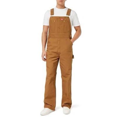 Imagen de Dickies Hombre, Mono de tirantes clásico, MARRÓN ACLARADO, 38W / 32L