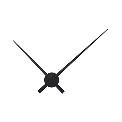 Imagen de Nextime 2269zw Manecillas de reloj pared;Nextime Pendule Mural 90cm diamètre Quartz Analogique aluminuim Chiffres Noirs &quot; Hands