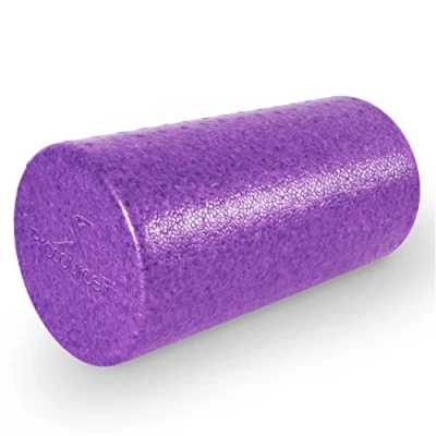 Imagen de ProsourceFit High Density Foam Rollers 12 inches long, Firm Full Body Athletic Massager for Back Stretching, Yoga, Pilates, Post Workout Trigger Point Release, Purple