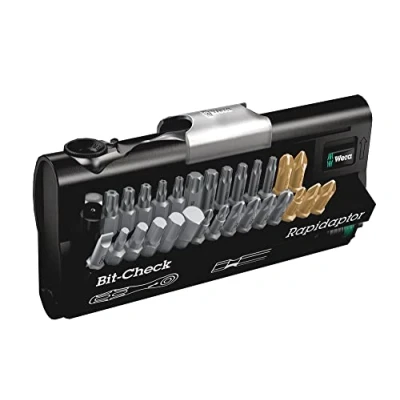 Imagen de WERA 05073640001 Bit Check 30 Zyklop mini 1 Estuche de puntas con Carraca