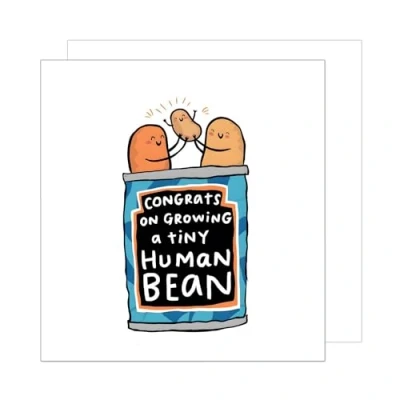 Imagen de Edition Seidel tarjeta de felicitación cuadrada premium para nacimiento con sobre. bebé, felicitación, Hello niño,