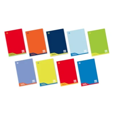 Imagen de Blasetti 6 Maxi cuadernos DIDÁCTICOS One Color. Papel de 100gr, 72 páginas + contraportada, Jolly Page, ideales para disgrafía, paquete con colores surtidos Líneas (0C)
