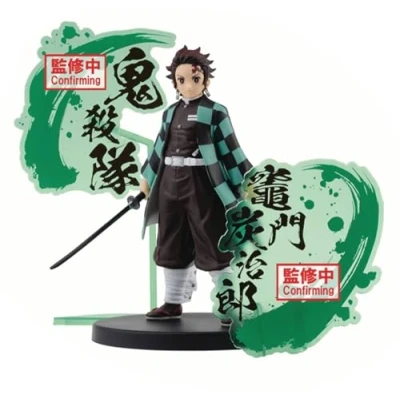 Imagen de Banpresto Figura de Acción Tanjiro Kamado Demon Slayer: Kimetsu No Yaiba Ex 15 cm BP89828P Multicolor coleccionable Ideal para los fanaticos del Anime