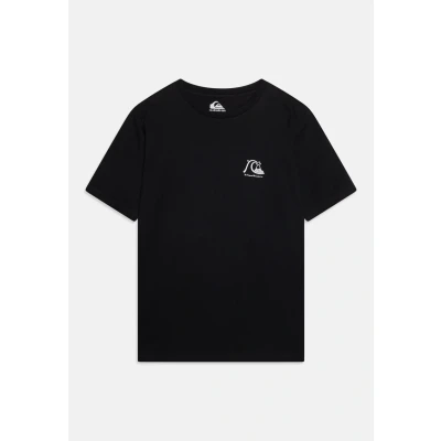 Imagen de Quiksilver EVO Original TEE Unisex Camiseta estampada para niños, Talla: 12a, Black