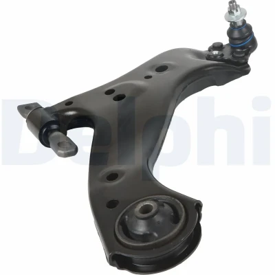 Imagen de DELPHI TC8790 Barra oscilante, suspensión de ruedas con rótula suspensión/carga derecha, delante Brazo oscilante transversal Chapa acero