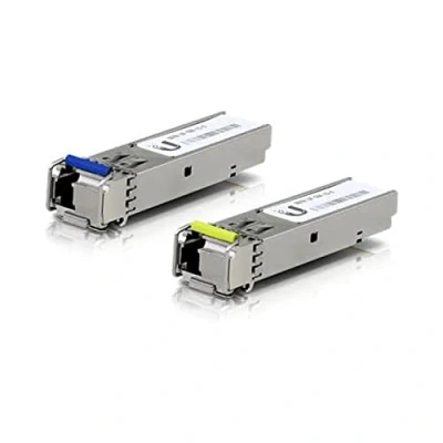 Imagen de Ubiquiti Spain UF SM 1G S MODULO SFP Mono Modo 3KM, Aluminio/Azul/Amarillo