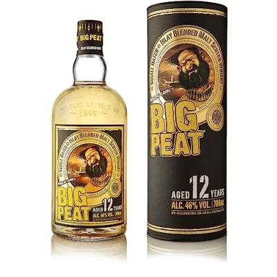 Imagen de Douglas Laing BIG PEAT 12 Years Old Islay Blended Malt 46% Vol. 0,7l in Giftbox