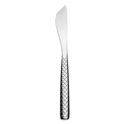 Imagen de Alessi &quot;Colombina Fish Cuchillo para Servir Pescado en Acero Inoxidable 18/10 Pulido con Espejo, Plateado