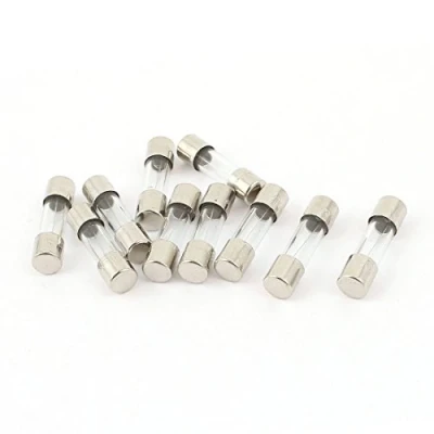 Imagen de Copapa fusibles de vidrio 250 V 1 A 1000 mA acción rápida, 50 unidades 5 mm x 20 (1 Amp)