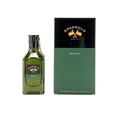 Imagen de SPAGNOLO Esencia, Colonia Hombre, 75 ml, Perfume Formato Spray, Eau de Toilette Natural y Masculina, Aroma Fougère Amaderado, Fragancia Fresca, Desenfadada Larga Duración