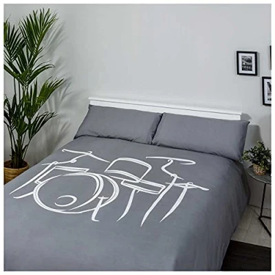 Imagen de COTTON ARTean Funda Nordica Drum Cama de 180 50% ALGODÓN Poliester