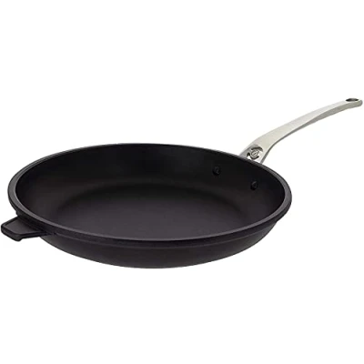 Imagen de De Buyer, SARTEN REDONDA CHOC EXTREM MANGO FUNDICIÓN INOX Ø32CM,8300.32