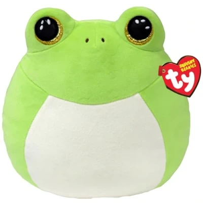 Imagen de Ty Snapper Frog Squish a Boo 14 pulgadas Squishy Beanies for Kids, Baby Soft Plush Toys Collectible Cuddly Stuffed Teddy
