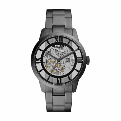 Imagen de Fossil Reloj Analógico para Hombres de Mecánico Cuerda Manual con Correa en Acero Inoxidable ME3268