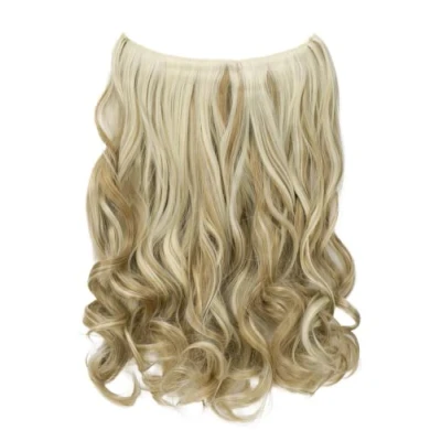 Imagen de CAISHA 50cm 1 Trama Extension Con Banda Elástica Extensión De Cabello Ondulada Mélange Blond E107