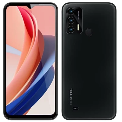 Imagen de OUKITEL 4G Teléfono Móvil Android 12 C31 Pro, 4GB+64GB, Dual SIM+SD (Ranura para 3 Tarjetas), Qcta Core Smartphone, Batería 5150mAh, 6.52&#039;&#039; HD+ Pantalla, Cámara 5MP+13MP, GPS Huellas Dactilares Negro