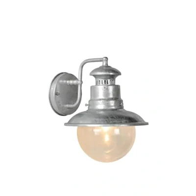 Imagen de Lucide FIGO Lámpara de pared Fuera 1xE27 IP44 Zinc