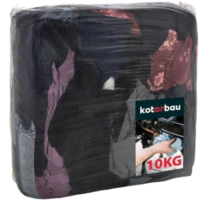 Imagen de KOTARBAU® paños de Limpieza para talleres 10 kg Pana Vaquera Lino Coches industriales Enjuague