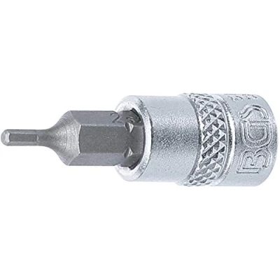 Imagen de BGS 5153 Punta de vaso entrada 6,3 mm (1/4&quot;) hexágono interior 2