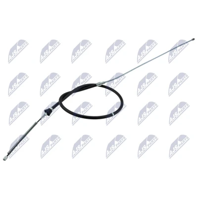 Imagen de NTY HLR VW 013 Cable de Freno Mano Atrás izquierda, derecha 1520, 825 Tambor