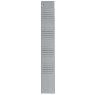 Imagen de Nobo 1900394 Panel de metal para organización tarjetas con 32 ranuras