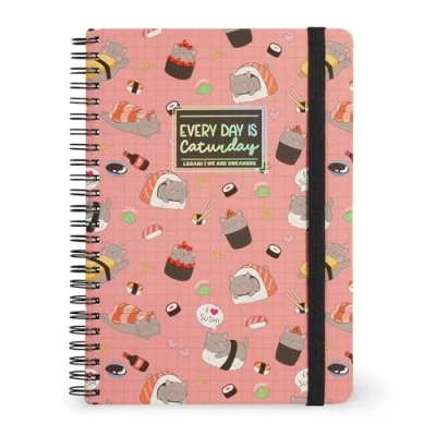 Imagen de Cuaderno Con Espiral Lined Legami Sushi Cat