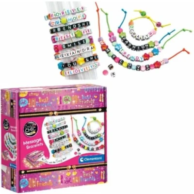 Imagen de Clementoni Set de Abalorios y Joyas, Multicolor, 300 gr