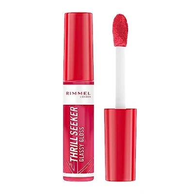 Imagen de Rimmel London Thrill Seeker Glassy Gloss Brillo Labial Pink To The Berry 10ml