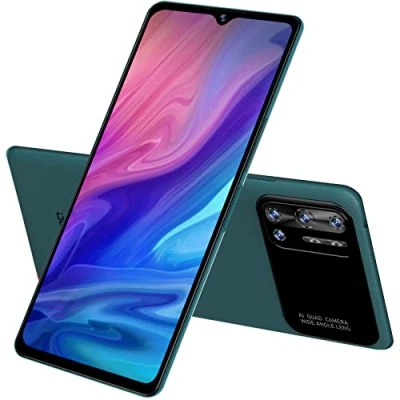 Imagen de DOOGEE N40 Pro Android 11 Móvil Libres 4G, Helio P60 Octa Core 6GB+128GB, 6.52&#039;&#039; HD+ Teléfono, Batería 6380mAh, Cámara Trasera Cuatro 20MP, Frontal 16MP, Huella Digital Dual SIM GPS Verde