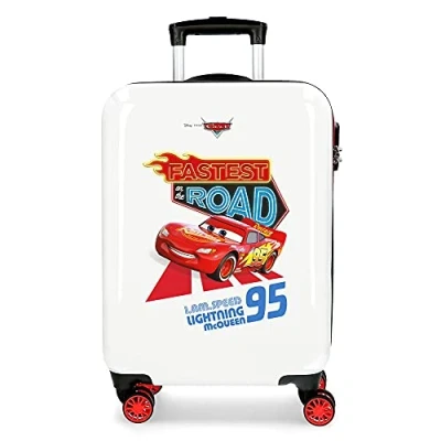 Imagen de Disney Cars Good Mood Maleta de cabina Multicolor 34x55x20 cms Rígida ABS Cierre combinación 32L 2,5Kgs 4 ruedas dobles Equipaje Mano