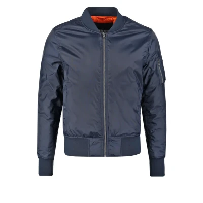 Imagen de Urban Classics Basic Chaquetas bomber, Hombre, Talla: Small, Navy