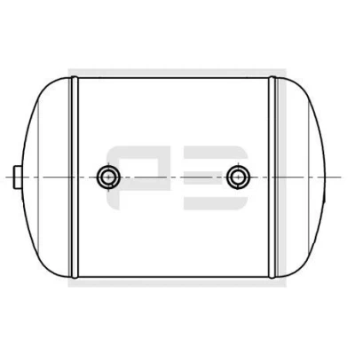 Imagen de PETERS ENNEPETAL 126.249 80A Depósito de aire, sistema aire comprimido
