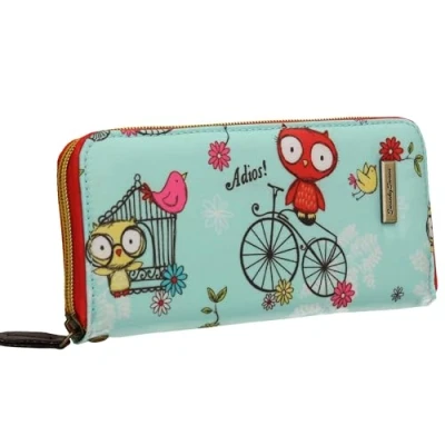 Imagen de SwankySwans Cartera con Estampado Lwz para Mujer, 393 Owl Blue, Talla única