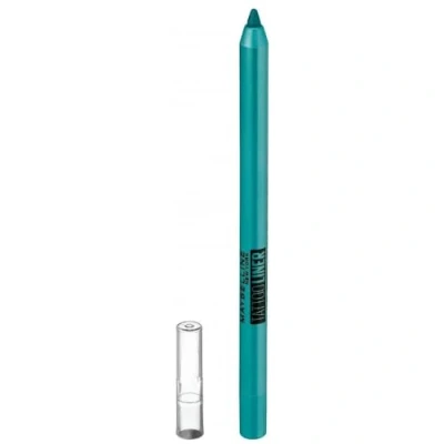 Imagen de Maybelline New York Lápiz de gel efecto tatuaje ojos, resistente al agua, con sujeción extrema hasta 36 horas, diseño tatuajes Arctic Skies (806)