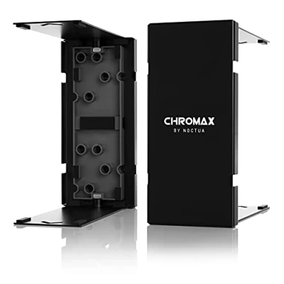 Imagen de Noctua NA HC8 chromax.black, Cubierta para Disipador, NH U12A (Negro)