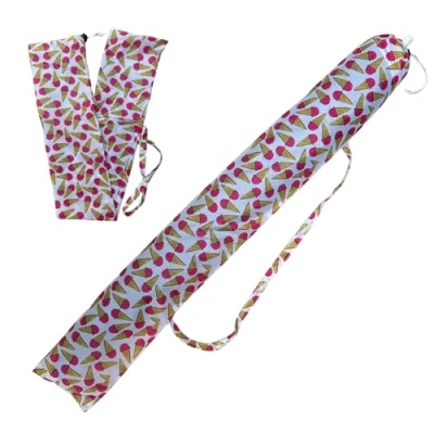 Imagen de Funda Sombrilla Playa Con Asa Resistente. Para De Color Azul. Complemento O Accesorio Recambio Sombrillas Playa. (Helados)
