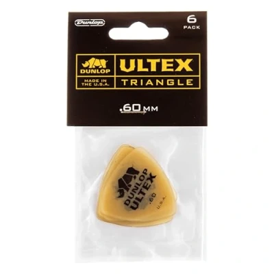 Imagen de JIM DUNLOP Púas Ultex Triangulo 0,60mm Saco de 12