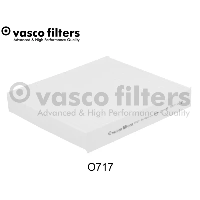 Imagen de DAVID VASCO O717 Filtro de habitáculo partículas 201 177 30 FIAT: Doblo II Furgón / Familiar, Fiorino III Tipo Familiar