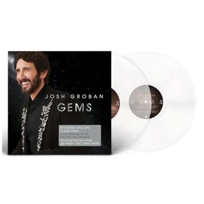 Imagen de Gems 2 Vinilos Transparente Josh Groban