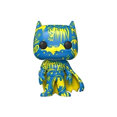 Imagen de Funko POP! Art Series: DC Comics #02 Batman [Blue &amp; Yellow] Artist Series Exclusive with Hard Stack Protector