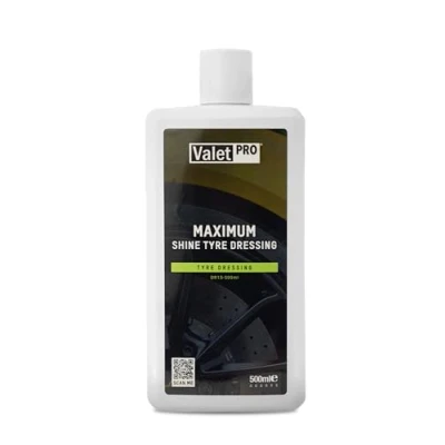 Imagen de ValetPRO Maximum Shine Gel para neumáticos (500 ml, Alto Brillo, Larga duración, fácil de aplicar)