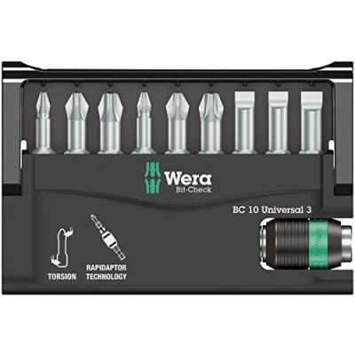 Imagen de WERA 05073410001 Bit Check 10 Universal 3 SB Estuches de Puntas