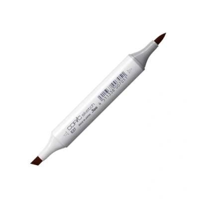 Imagen de Copic Sketch E27, Chocolate con leche, Rotulador doble punta mediana y de pincel.