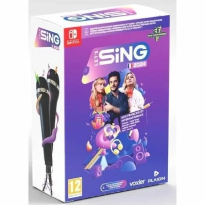 Imagen de Let&#039;s Sing 2024 Juego de Nintendo Switch Con 2 micr�fonos