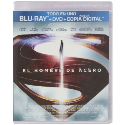 Imagen de El Hombre De Acero (BD + DVD Copia Digital) [Blu ray]