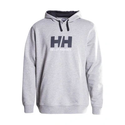 Imagen de Helly Hansen LOGO Sudadera, Hombre, Talla: Small, Grey melange
